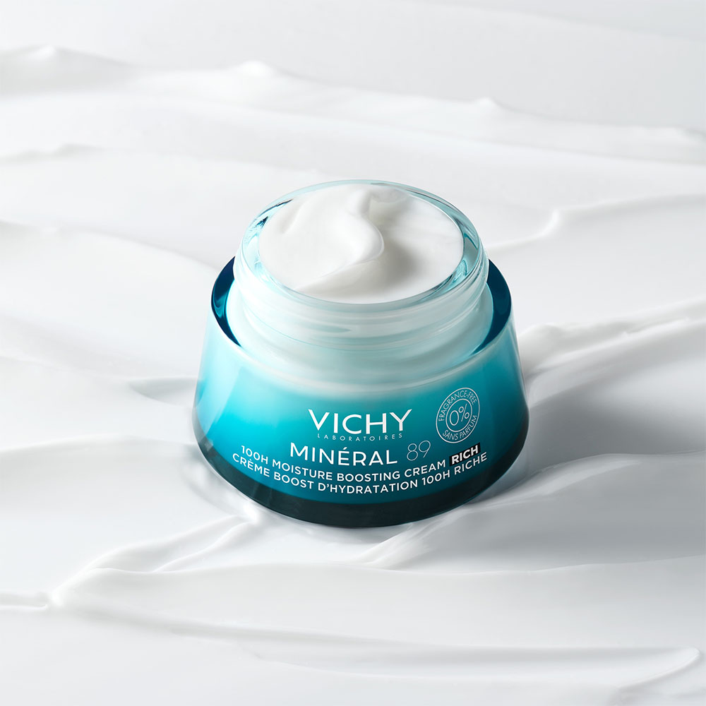 VICHY Mineral 89 100H hidratáló gazdag krém illatmentes (50ml)