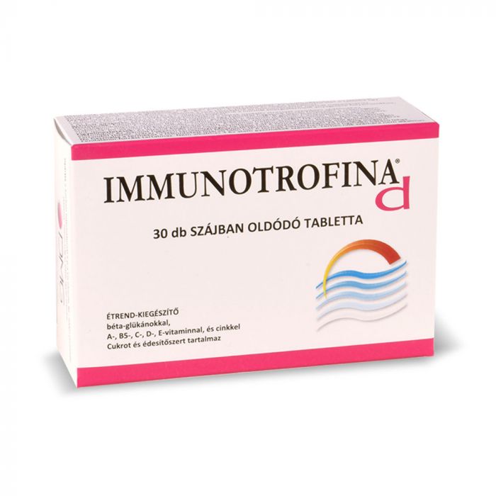 IMMUNOTROFINA D szájban oldódó tabletta (30db)