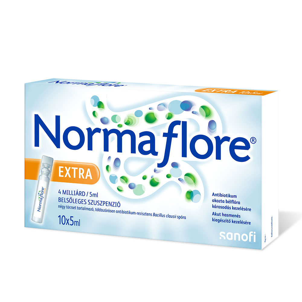 NORMAFLORE Extra 4 milliárd/5ml belsőleges szuszpenzió (10db)