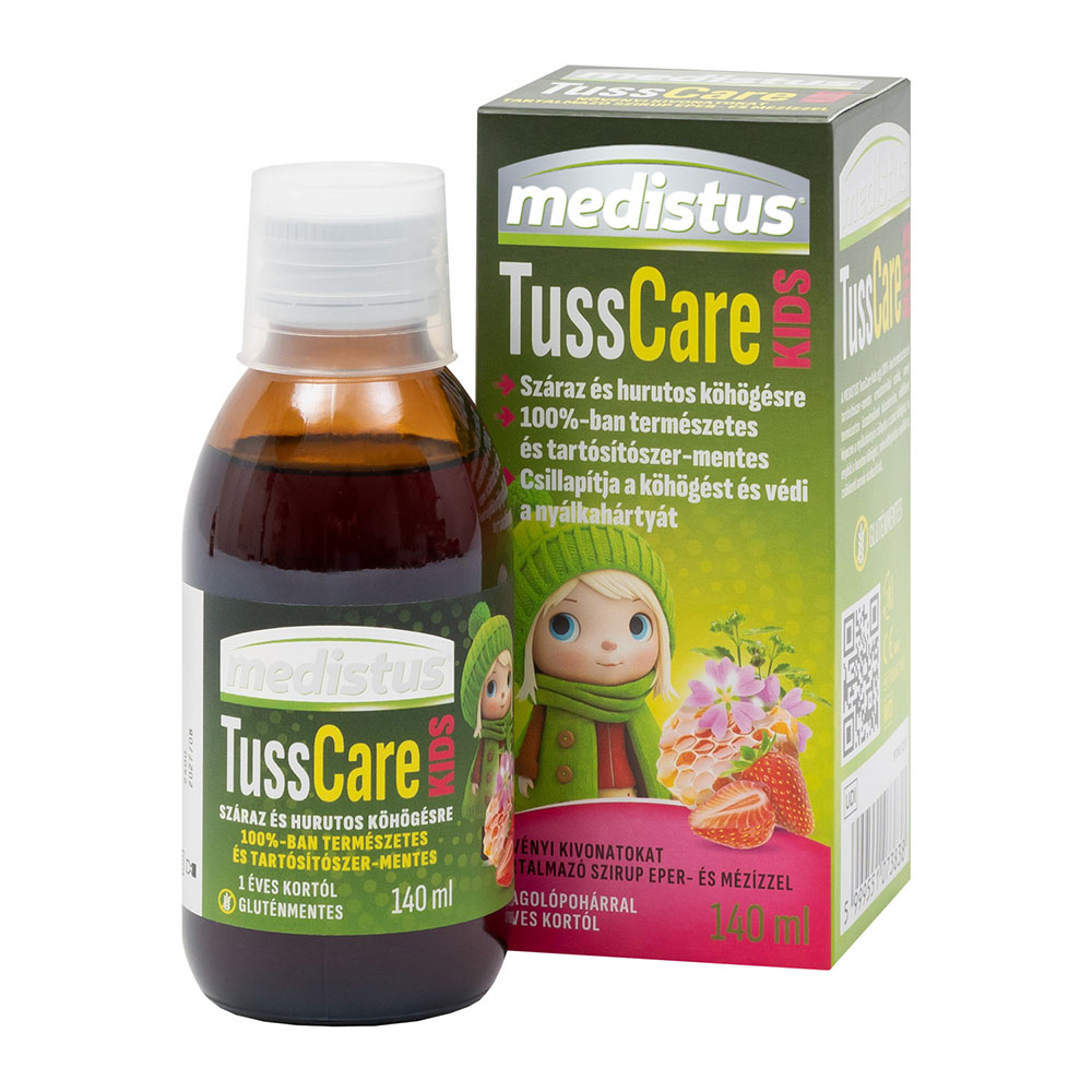 VITAPLUS Medistus TussCare Kids szirup (140ml)