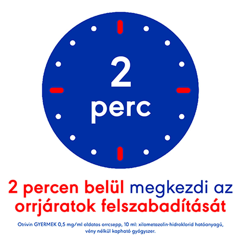 OTRIVIN Gyermek 0,5 mg/ml oldatos orrcsepp (10ml)