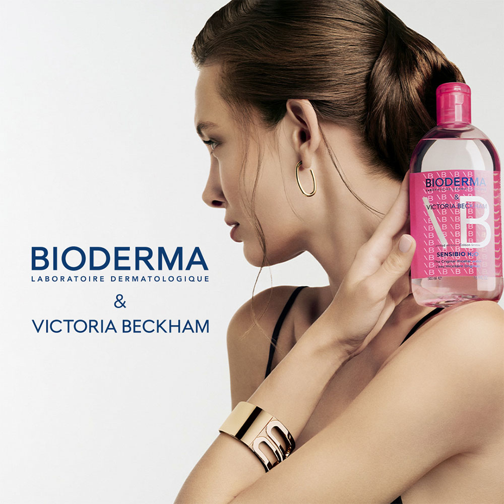 BIODERMA Sensibio H2O micellás víz - VICTORIA BECKHAM EXCLUSIVE KIADÁS (500ml)