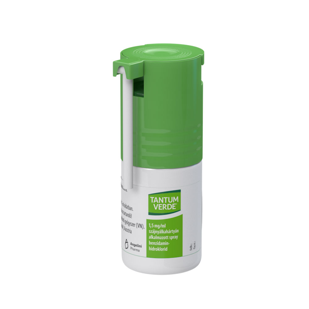 TANTUM VERDE 1,5mg/ml szájnyálkahártyán alkalmazott spray (30ml)