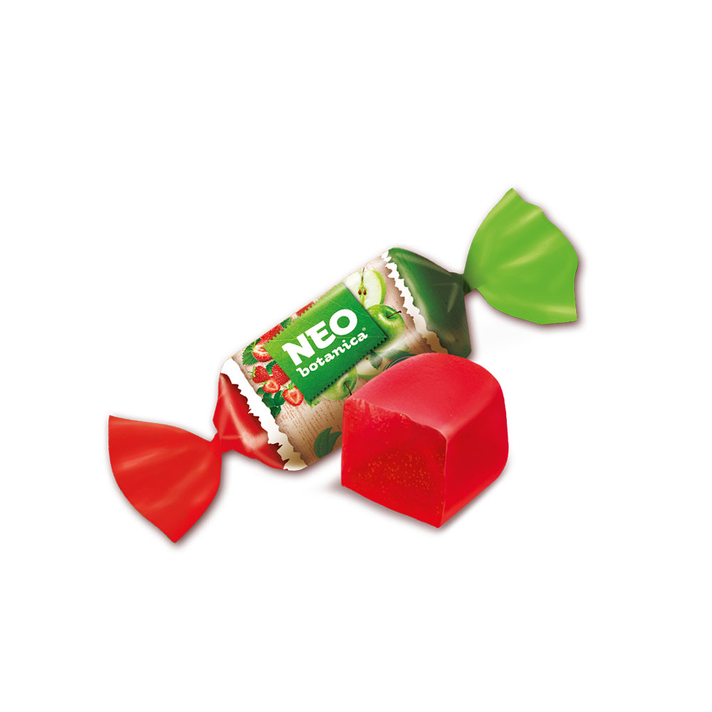NEO Botanica Stevia gumicukorka, eper-alma (72g)