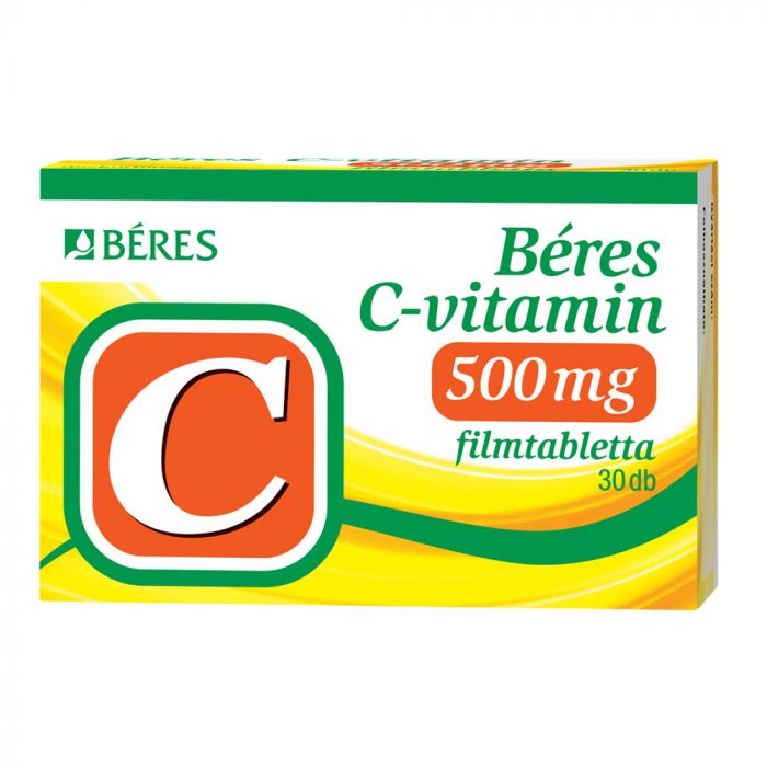 BÉRES C-vitamin 500 mg filmtabletta (30db)