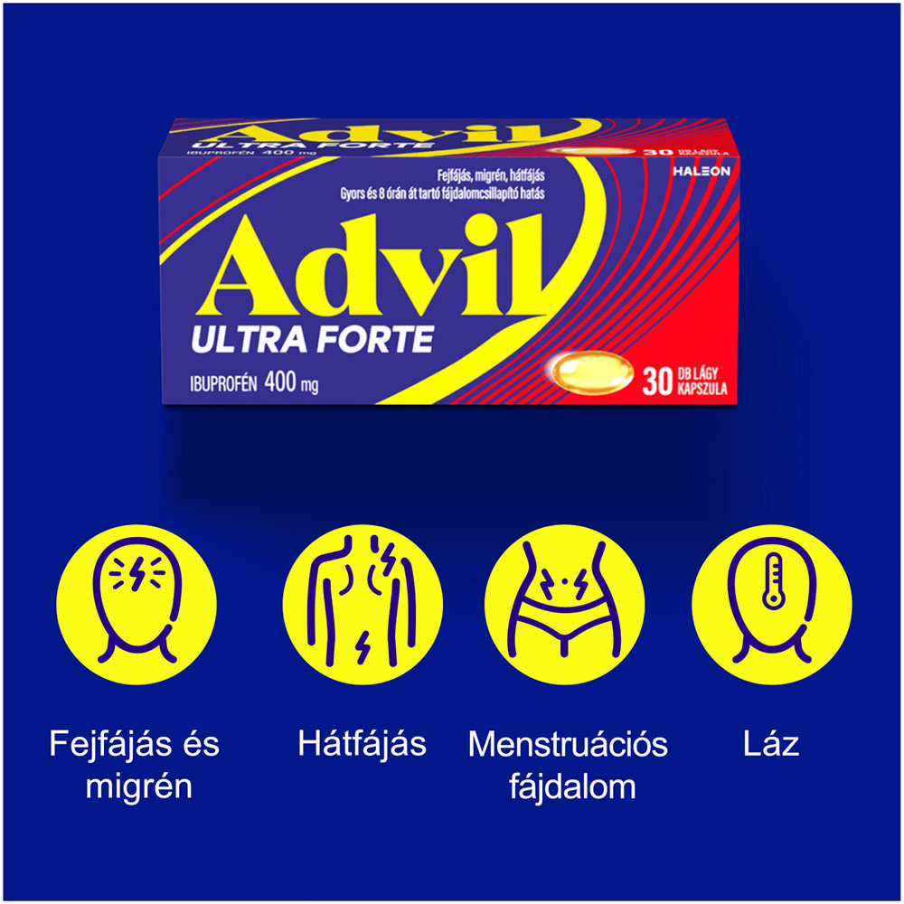 ADVIL Ultra Forte lágy kapszula (10db)