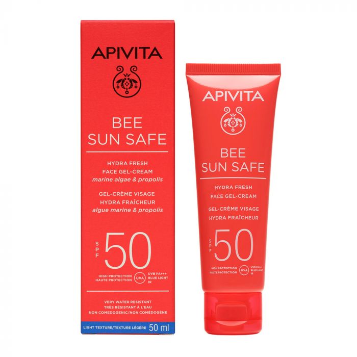 APIVITA BEE SUN SAFE Hydra fresh arckrém SPF50 (50ml)