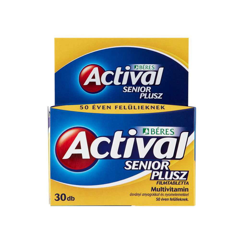 BÉRES Actival Senior Plusz filmtabletta (30db) 