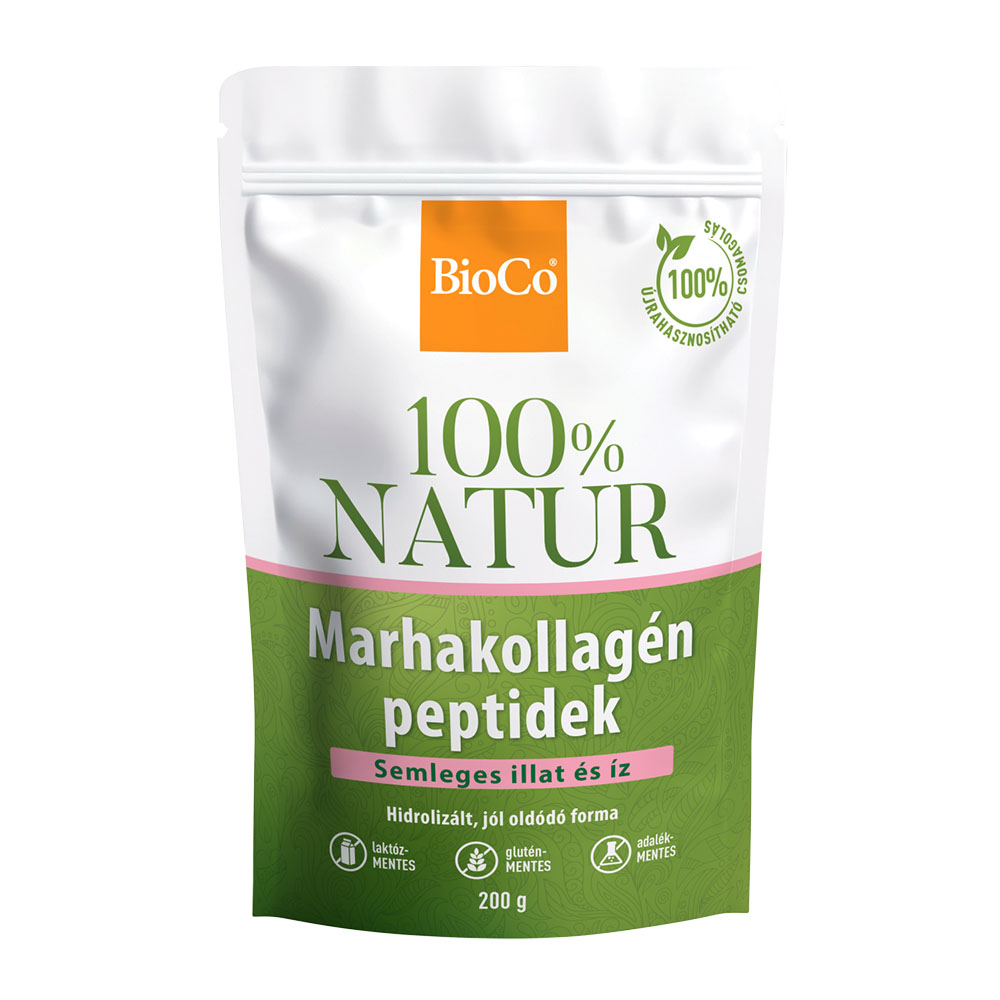 BIOCO 100% NATUR Marhakollagén peptidek tasakos por (200g)