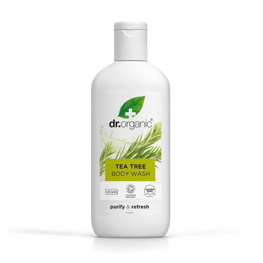 DR. ORGANIC Bio Teafa tusfürdő (250ml)   