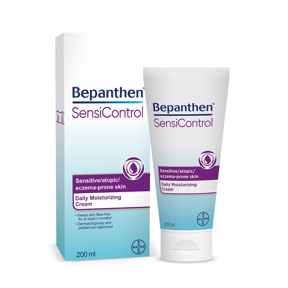 BEPANTHEN SensiControl prebiotikus testápoló krém (200ml) akciós termékkép 1