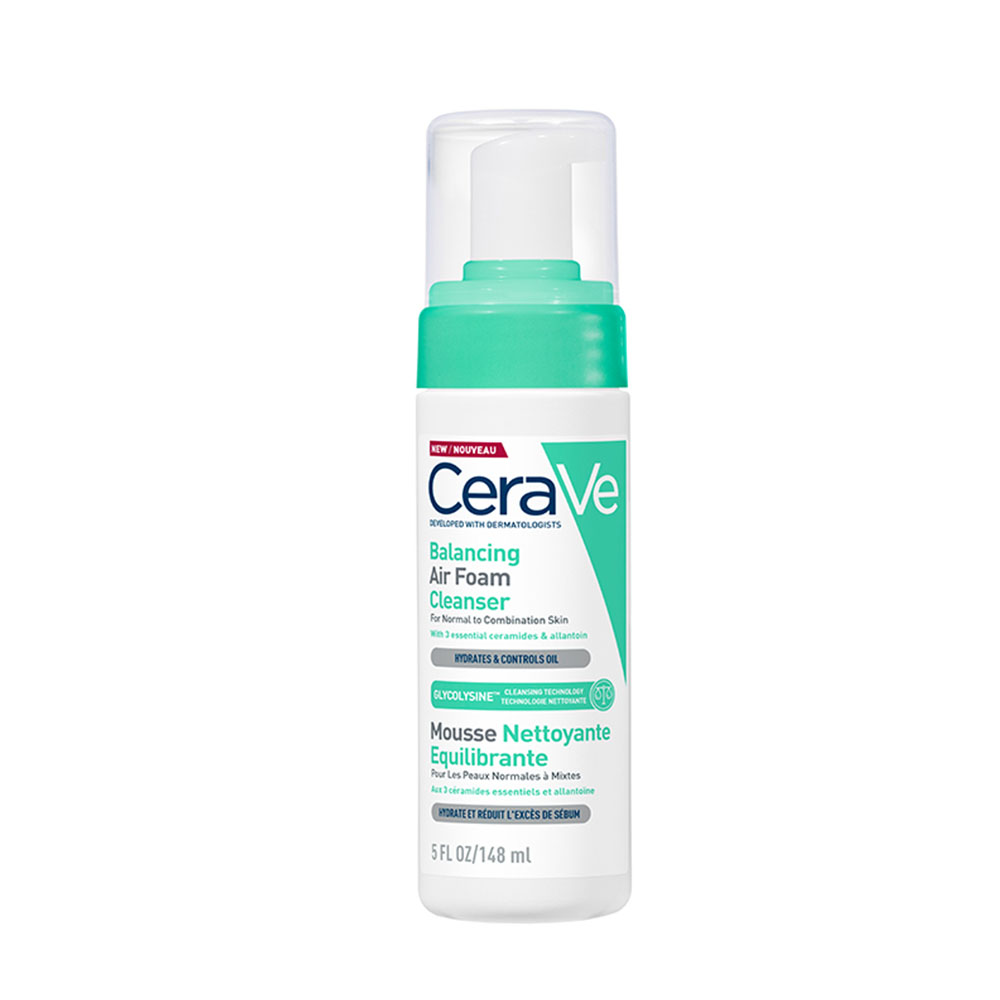 CERAVE Kiegyensúlyozó könnyű habtisztító (148ml)