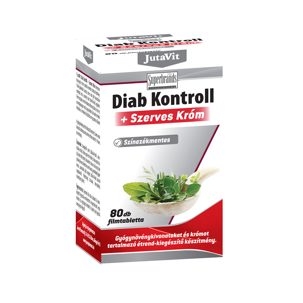 JUTAVIT Diab Kontroll tabletta (80db)