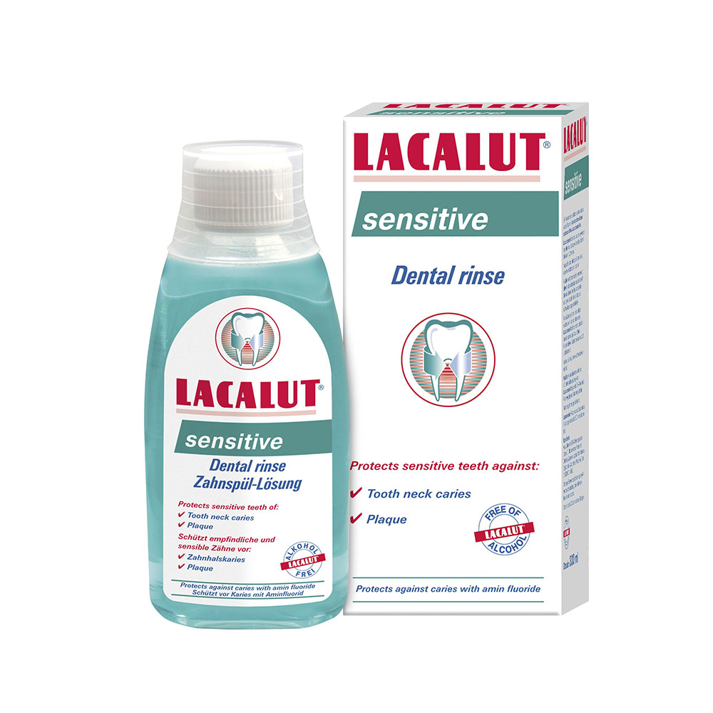 LACALUT Sensitive fluoridos szájvíz (300ml)