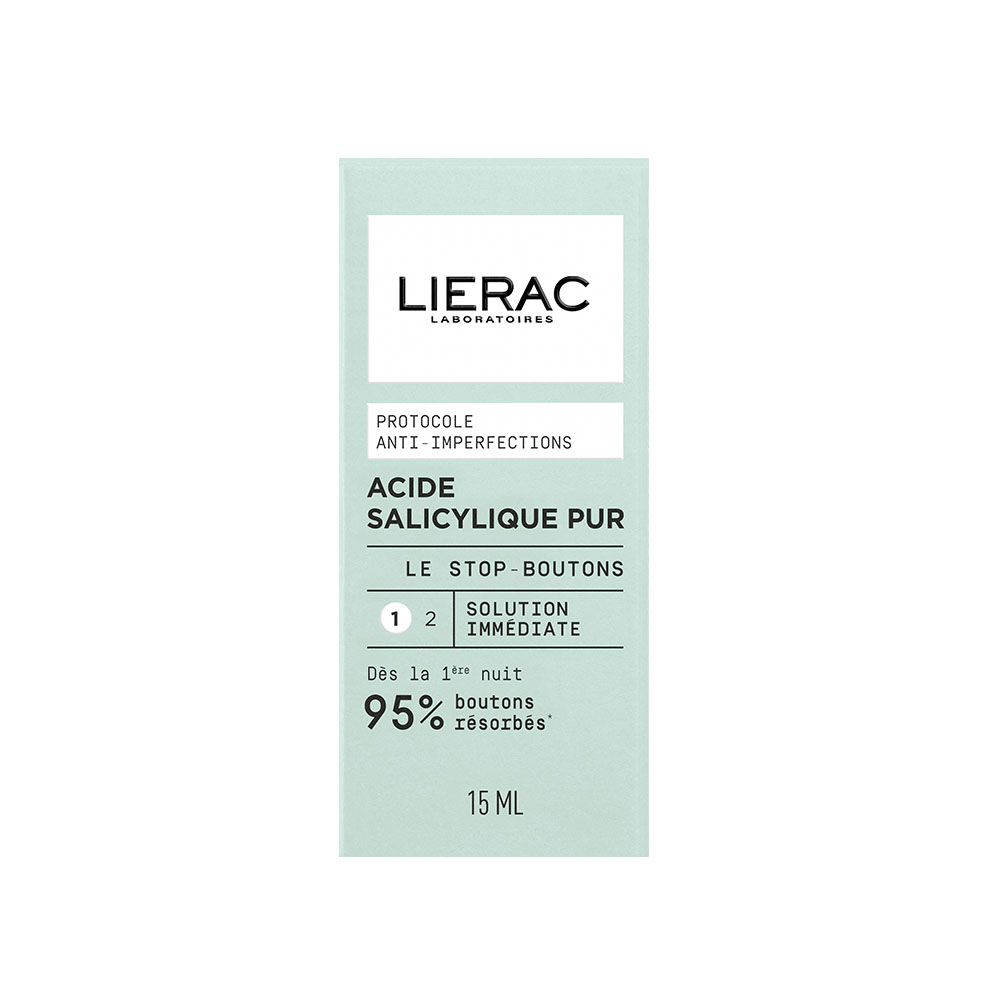 LIERAC Protocole pattanáskezelő lotion szalicilsavval (15ml)