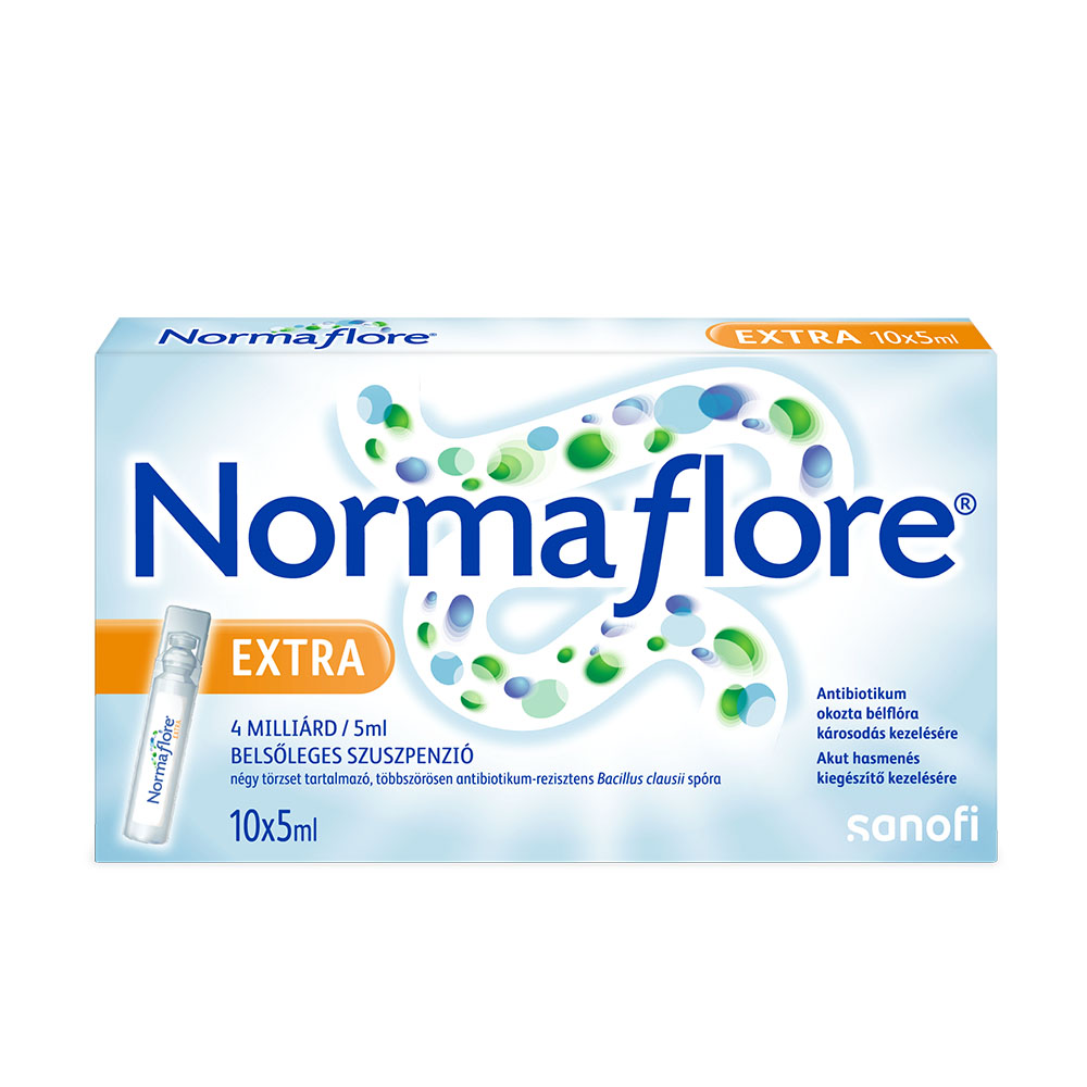 NORMAFLORE Extra 4 milliárd/5ml belsőleges szuszpenzió (10db)