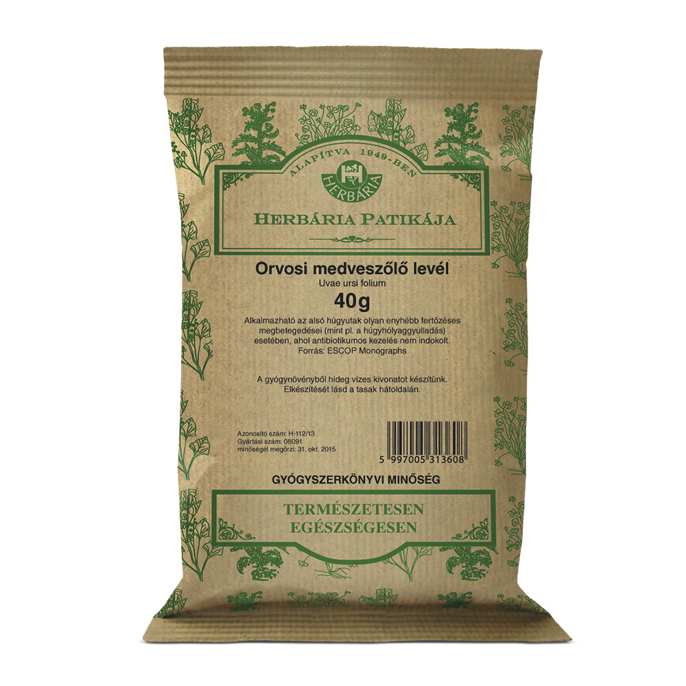 HERBÁRIA Orvosi Medveszőlő levél (40g)