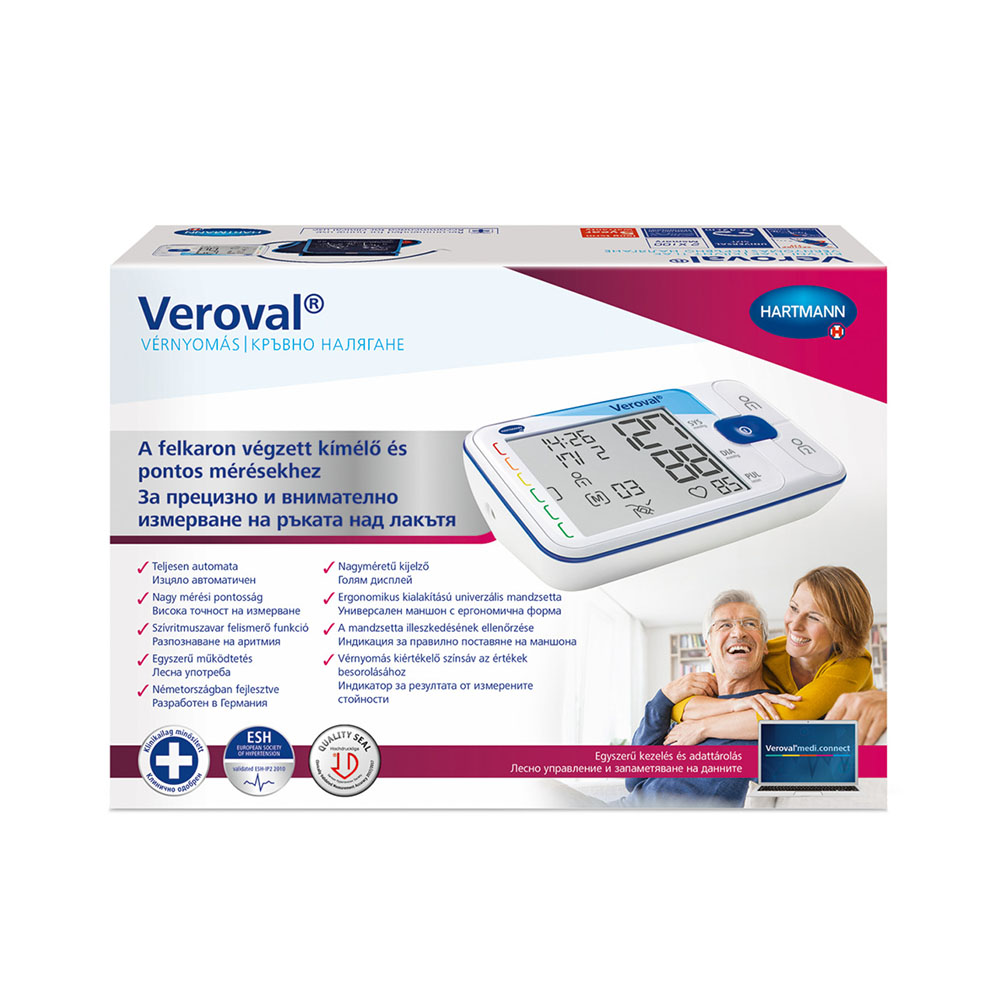 VEROVAL® automata felkaros vérnyomásmérő Hartmann (1db)