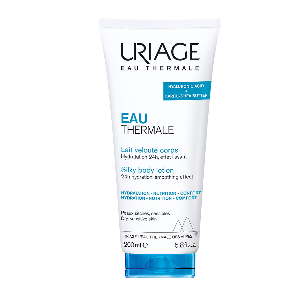 URIAGE Termál Silky Body hialuronsavas testápoló tej (200ml)