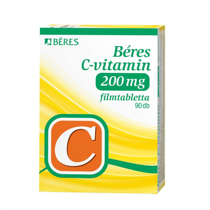 BÉRES C-vitamin 200 mg filmtabletta (90db)   