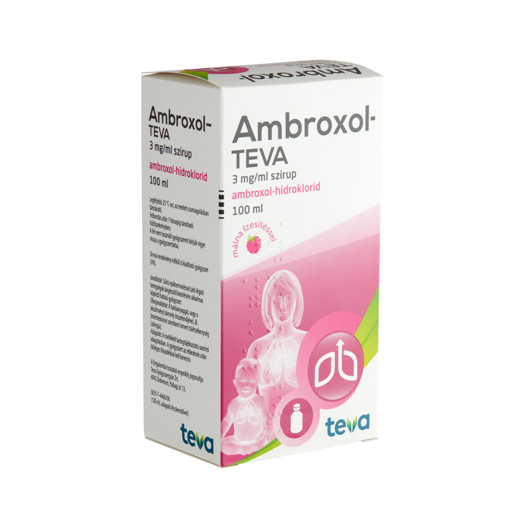 AMBROXOL-TEVA 3 mg/ml szirup szájfecskendővel (100ml)