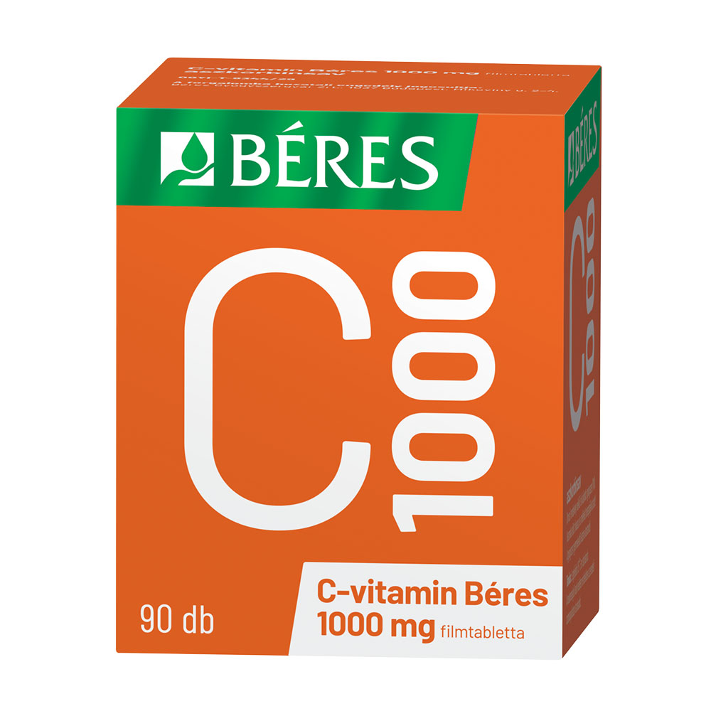 BÉRES C-vitamin 1000mg filmtabletta (90db)