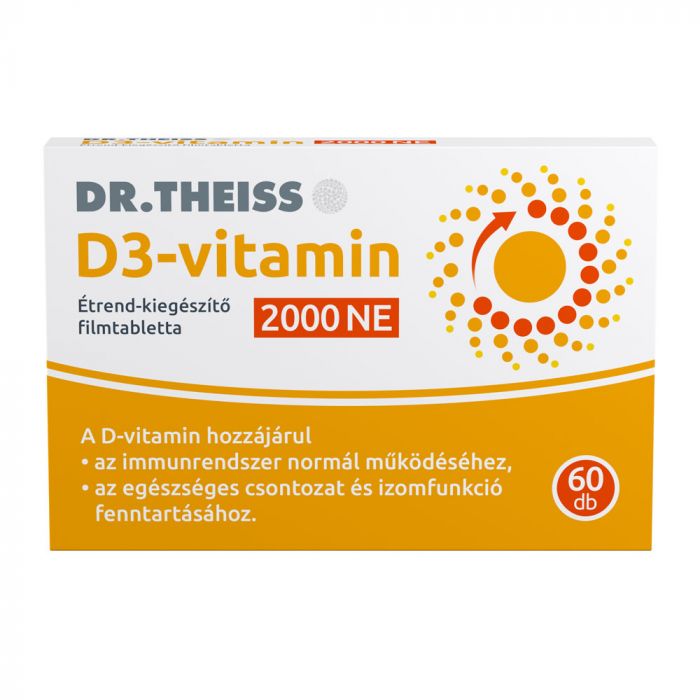DR.THEISS D3-vitamin 2000NE filmtabletta (60db)