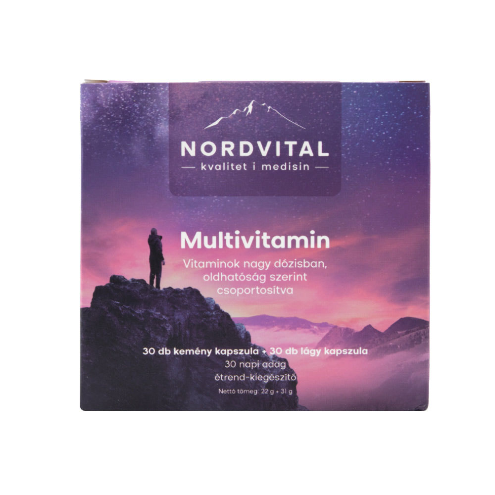 NORDVITAL Multivitamin lágy és kemény kapszula (30db+30db)