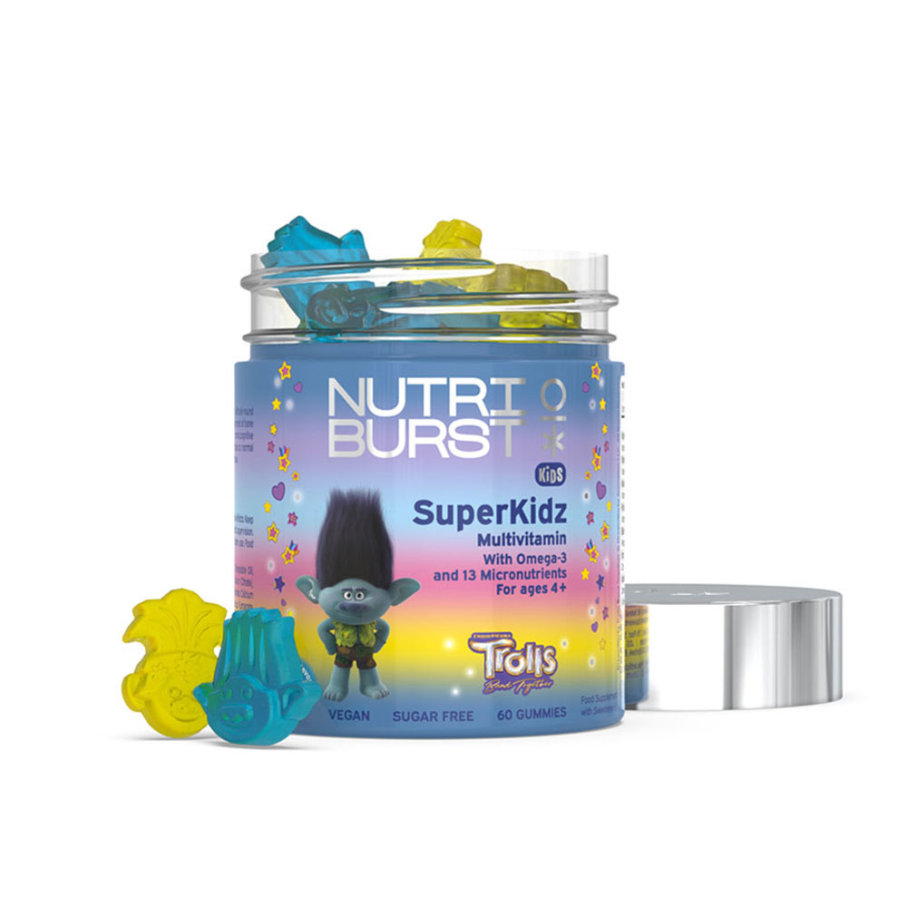 NUTRIBURST Kids - Trolis SuperKidz multivitamin gumivitamin (60db)