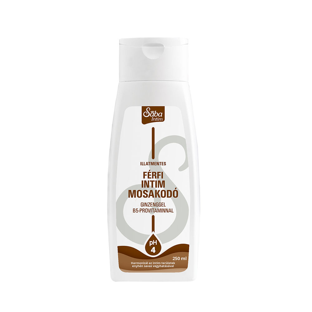 SÁBA Intim Férfi mosakodó illatmentes (250ml)