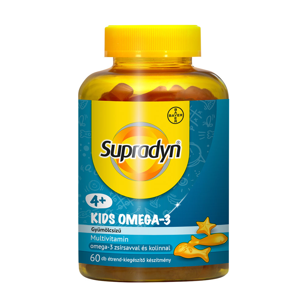 SUPRADYN Kids Omega-3 gumivitamin (60db)