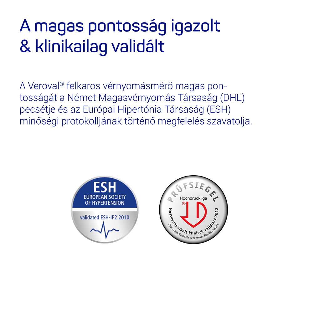 VEROVAL® automata felkaros vérnyomásmérő Hartmann (1db)