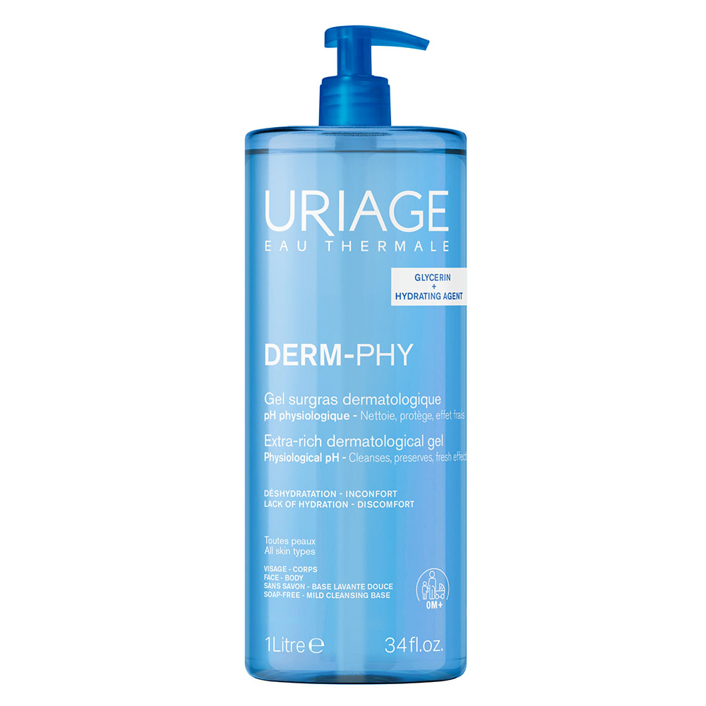 URIAGE Derm-Phy tusfürdő gél (1000ml)