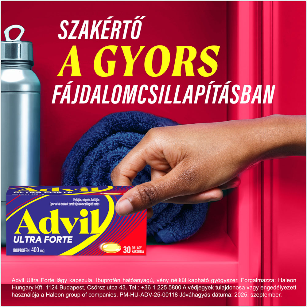 ADVIL Ultra Forte lágy kapszula (30db)