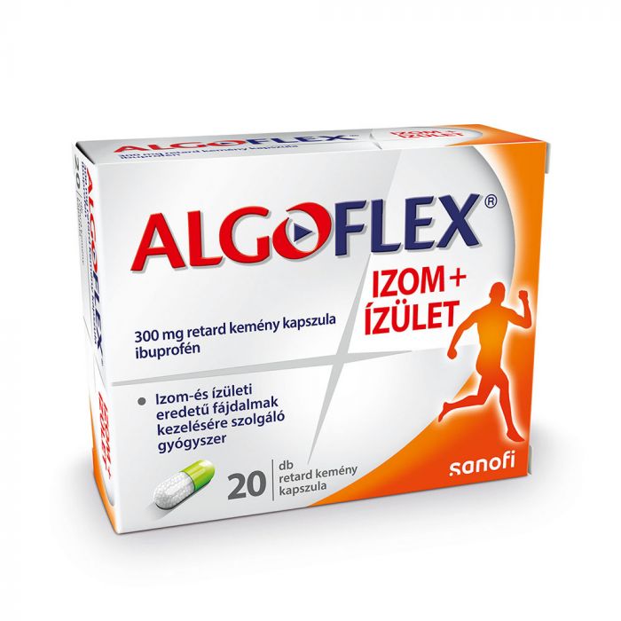 ALGOFLEX Izom + ízület 300 mg retard kemény kapszula (20db)