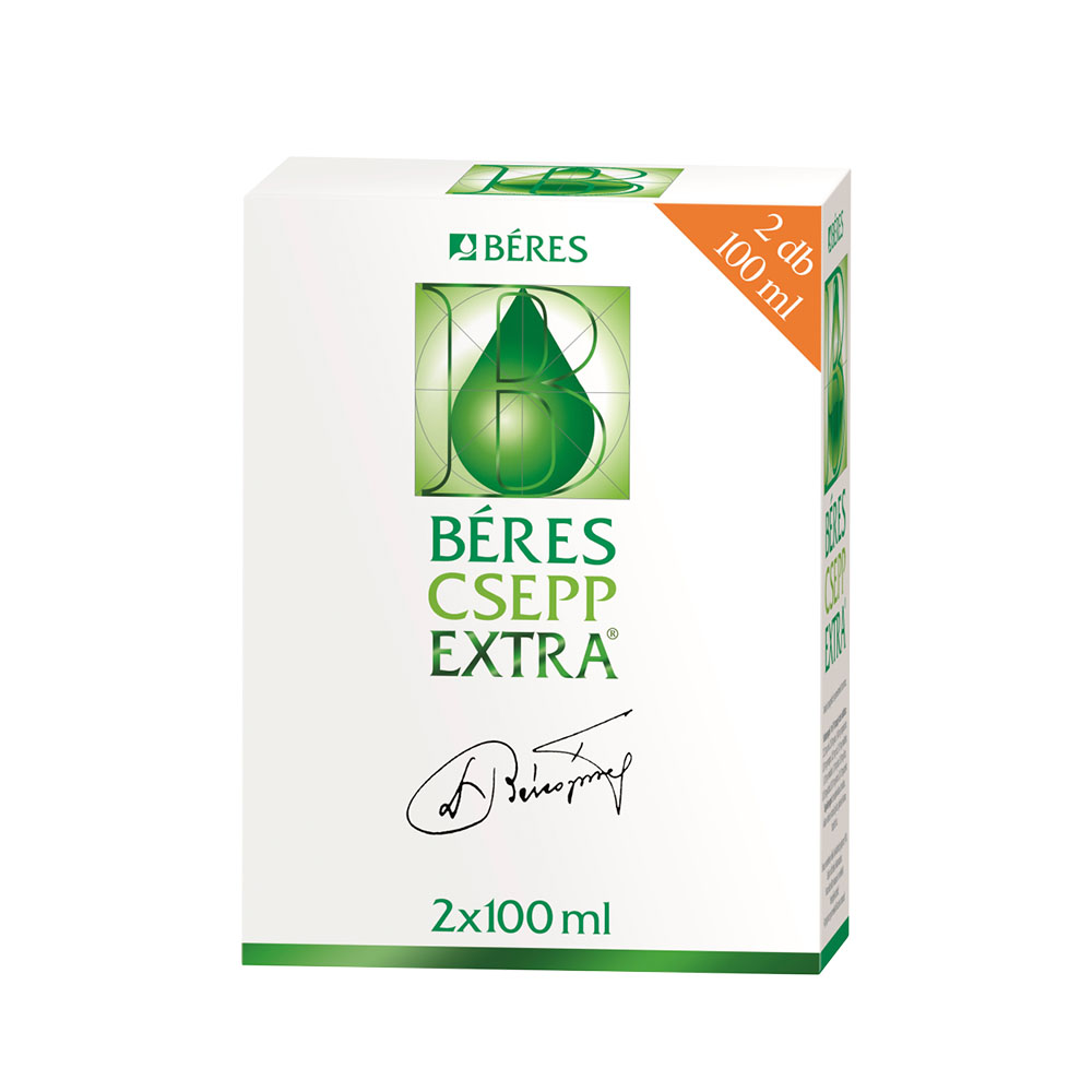 BÉRES CSEPP EXTRA belsőleges oldatos cseppek (2x100ml)