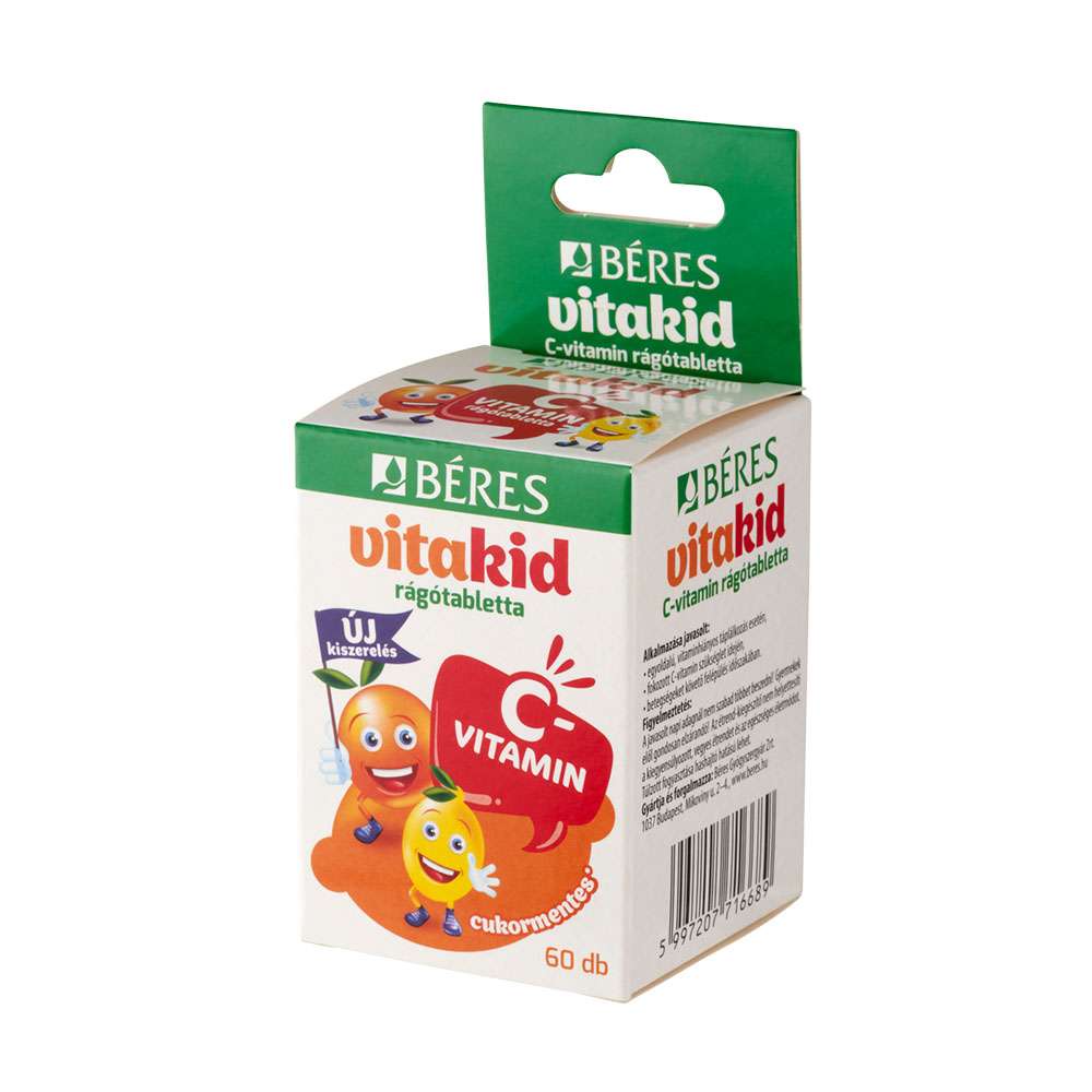 BÉRES Vitakid C-vitamin rágótabletta (60db)