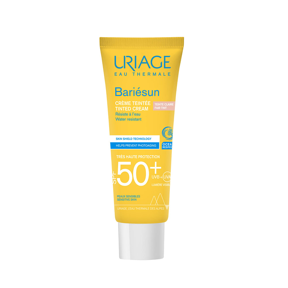 URIAGE Bariésun színezett arckrém világos árnyalat (Fair) SPF50+ (50ml)    