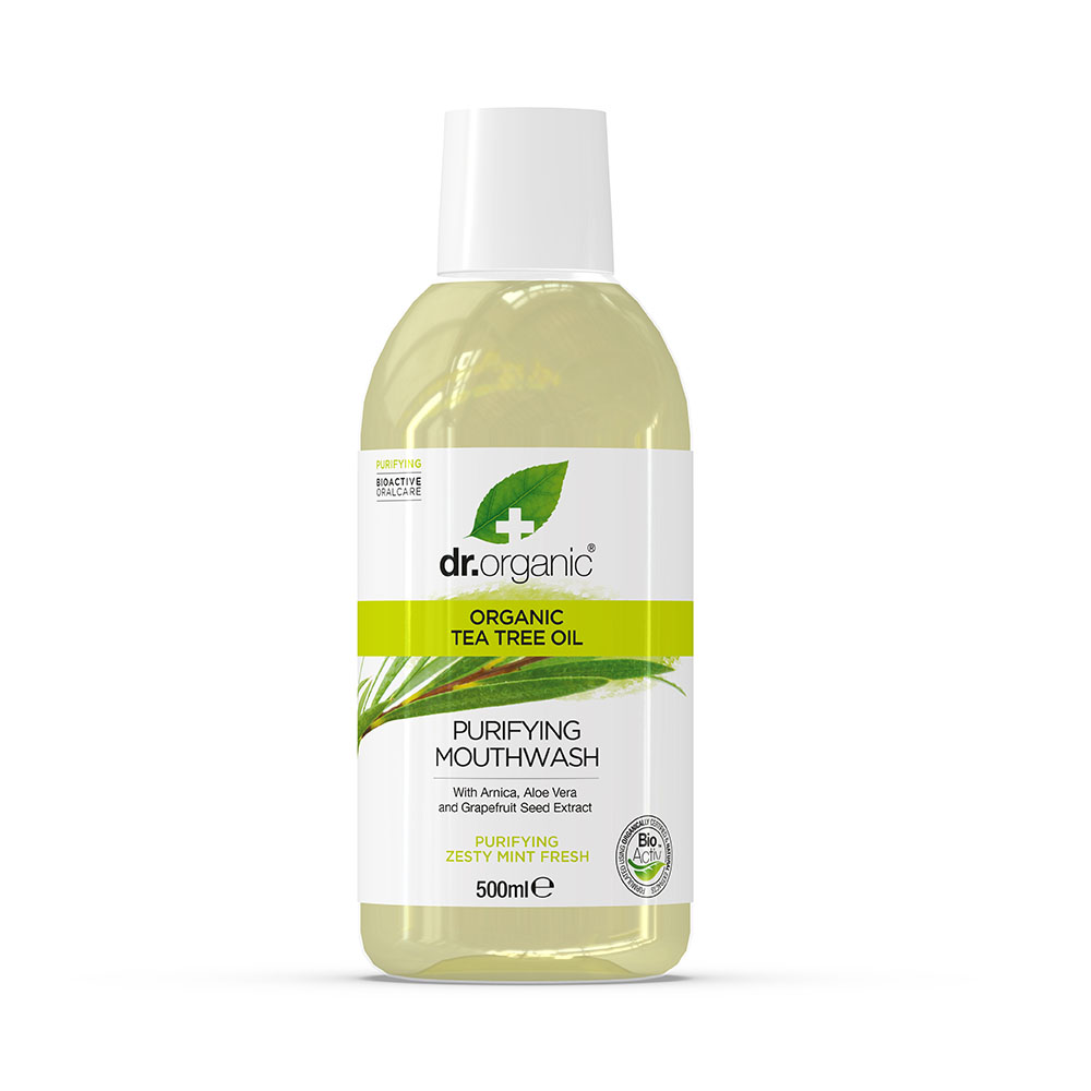 DR. ORGANIC Bio Teafa szájvíz (500ml)  