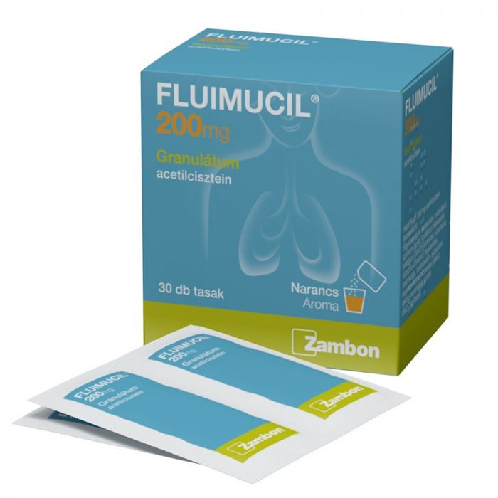 FLUIMUCIL 200 mg granulátum (30db)