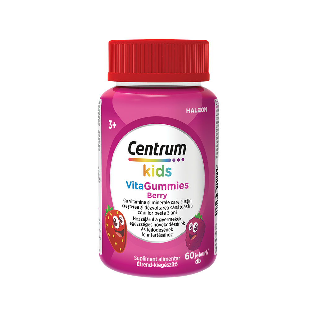 GYM BAG +Sensodyne + Centrum Kids gumivitamin 0-6 év (60db)