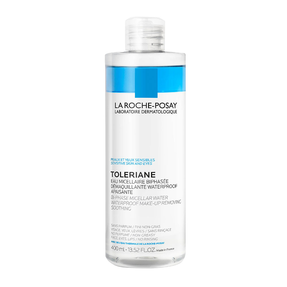 LA ROCHE-POSAY Toleriane kétfázisú, olajjal gazdagított micellás víz (400ml)