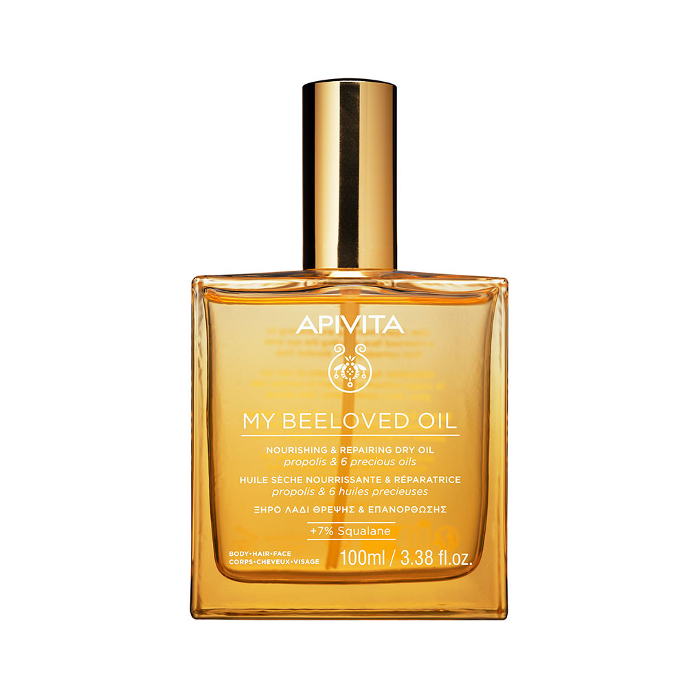 APIVITA MY BEELOVED Multifunkciós száraz olaj arcra, testre és hajra (100ml)