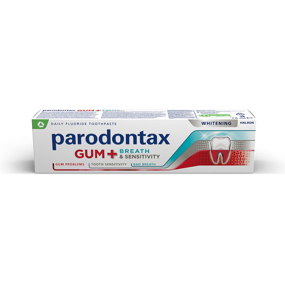 PARODONTAX Gum+Breath & Sensitivity whitening (75ml)