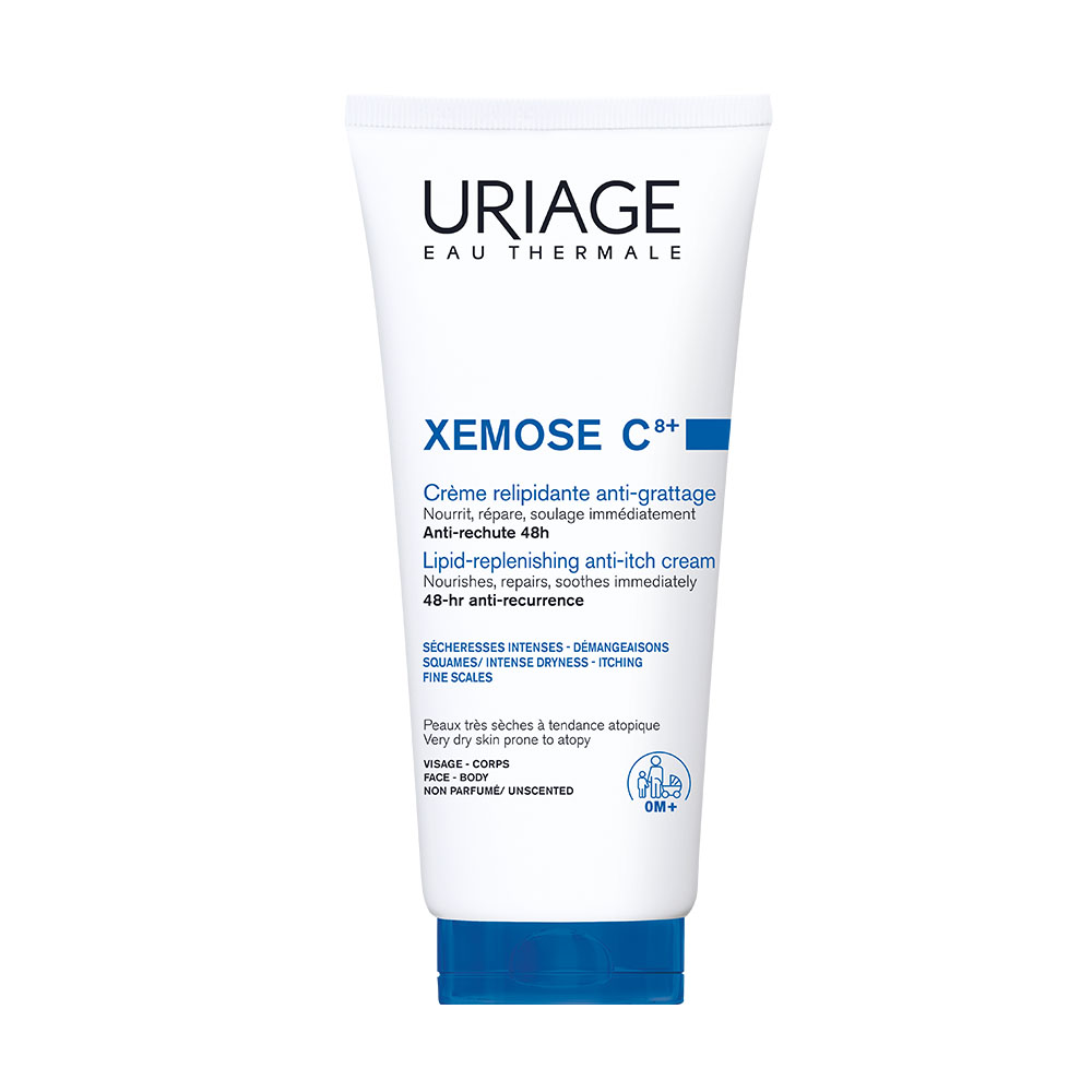 URIAGE Xemose C8+ lipidfeltöltő krém száraz bőrre (200ml) 