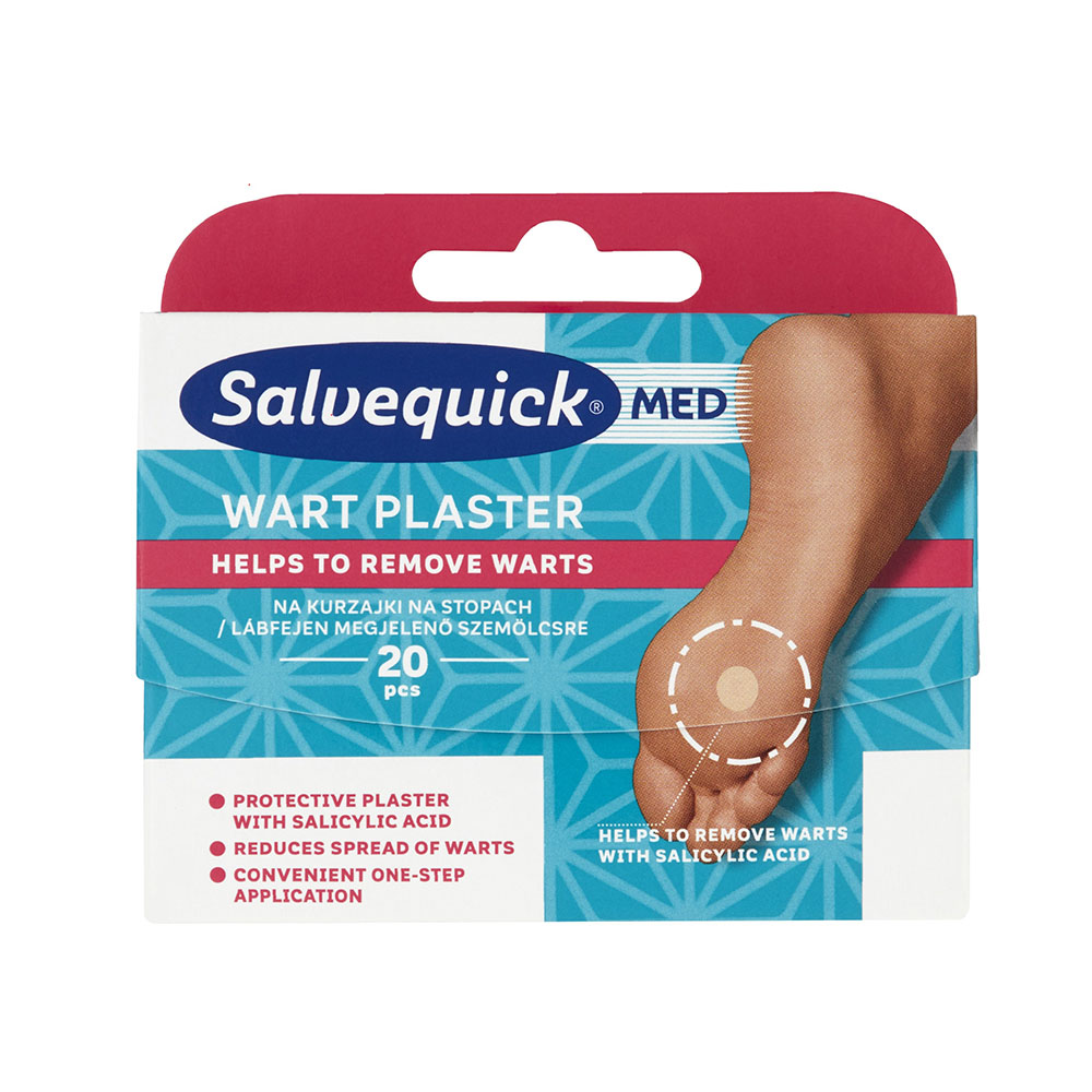 SALVEQUICK Med szemölcstapasz (20db)