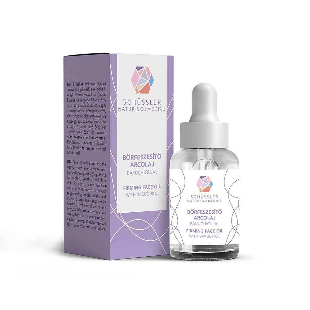 SCHÜSSLER Bőrsimító arcolaj bakuchiollal (30ml) akciós termékkép 1