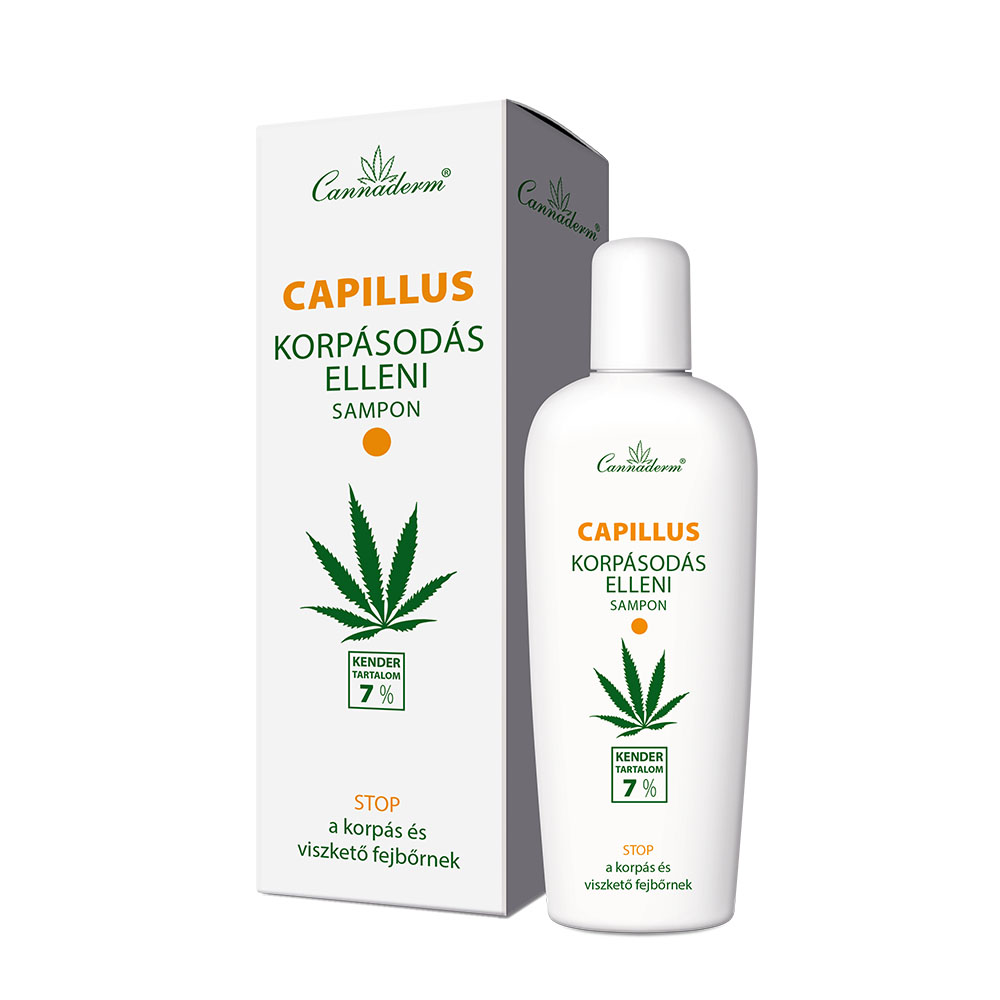 CANNADERM Capillus sampon korpásodás ellen (150ml) akciós termékkép 1