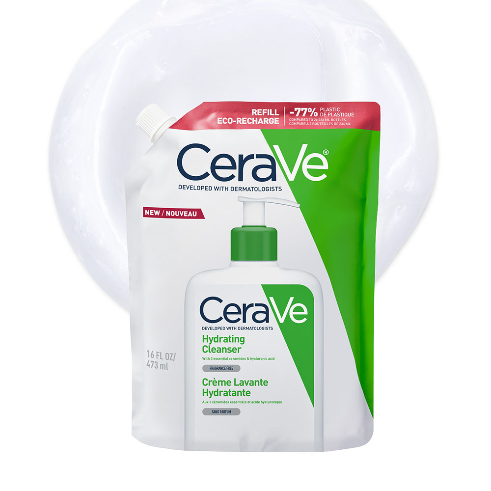 CERAVE Hidratáló tisztító gél utántöltő (473ml)
