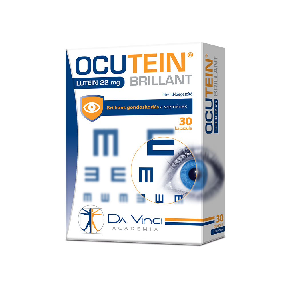 OCUTEIN Brillant 22mg lutein lágyzselatin kapszula (30db)